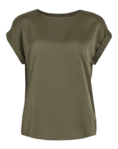  Ellette Satin Bluse - Vila
